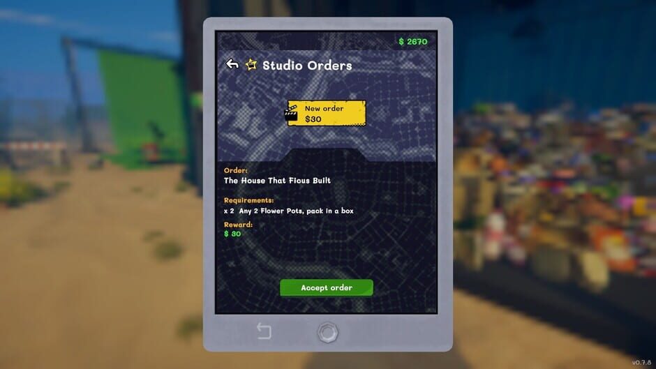 สกรีนช็อตจาก Hollywood Hustle: A Prop Collector Simulator (รูปที่ 3)