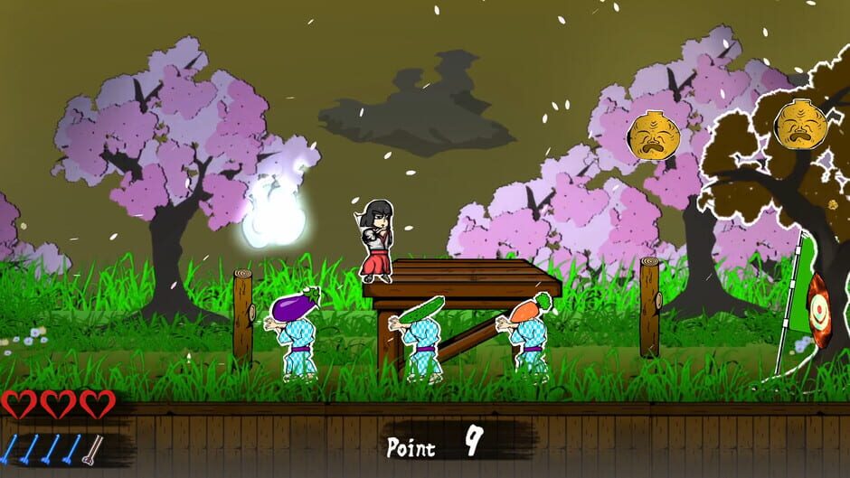 สกรีนช็อตจาก Hamayumishi: The Night Parade of a Hundred Yokai (รูปที่ 3)