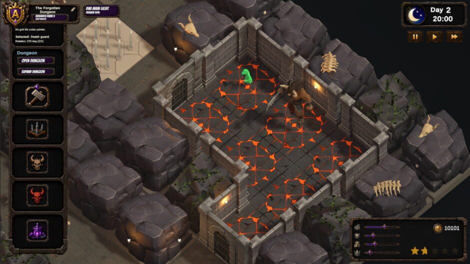 สกรีนช็อตจาก Fame & Fear: Dungeon Architect (รูปที่ 6)