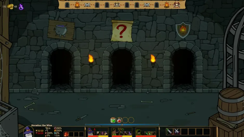 Кадър от Dungeonery