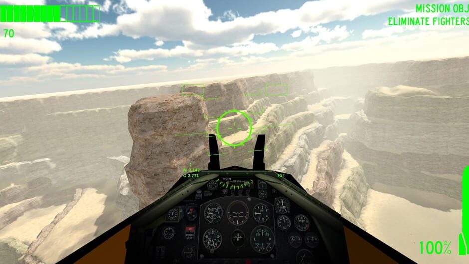 Orange Jet Fighter screenshot 1