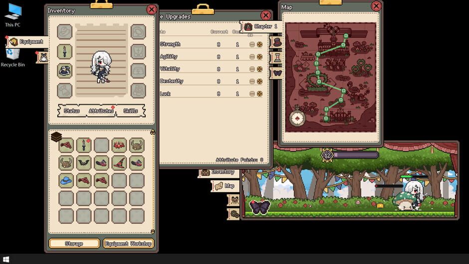 สกรีนช็อตจาก Alice's Desktop Adventure (รูปที่ 3)