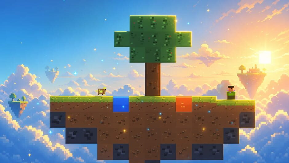 สกรีนช็อตจาก Tiny Block: One Block Skyblock (รูปที่ 2)