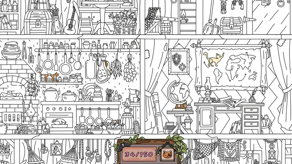 Screenshot de Find Kittens 12: Pirates