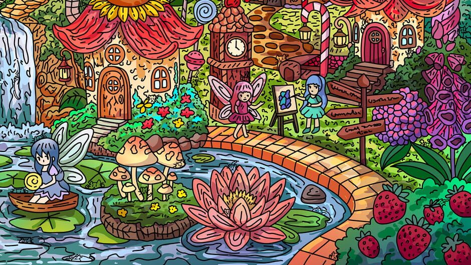 สกรีนช็อตจาก 100 Fairyland Cats (รูปที่ 2)