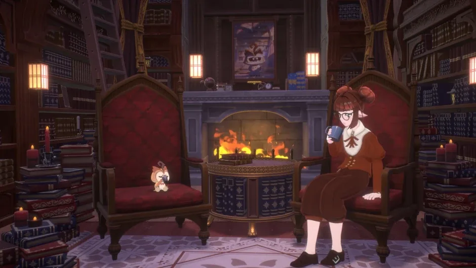 Кадър от Spirit City: Lofi Sessions - Magical Library