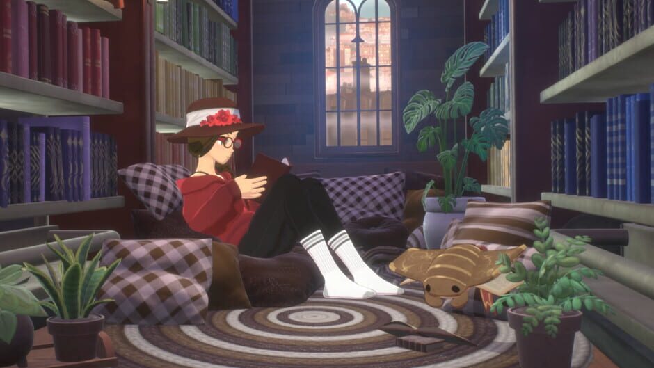 สกรีนช็อตจาก Spirit City: Lofi Sessions - Magical Library (รูปที่ 9)