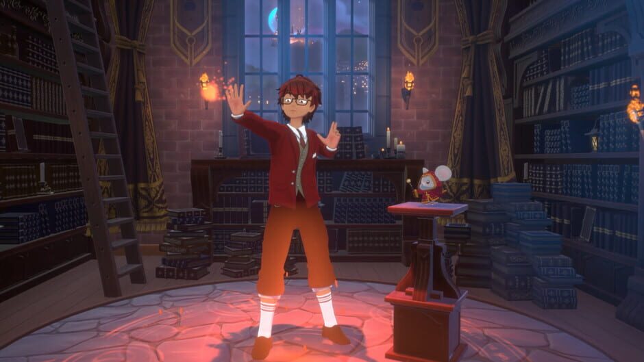 สกรีนช็อตจาก Spirit City: Lofi Sessions - Magical Library (รูปที่ 8)