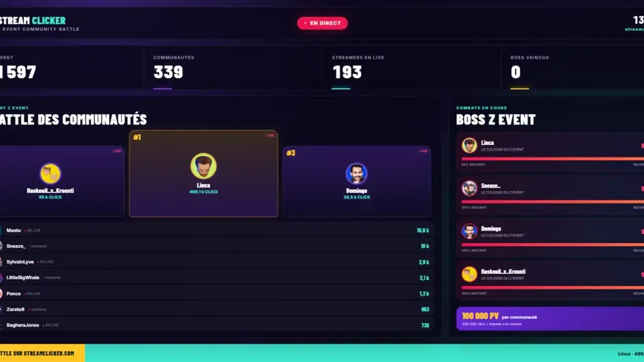 Stream Clicker