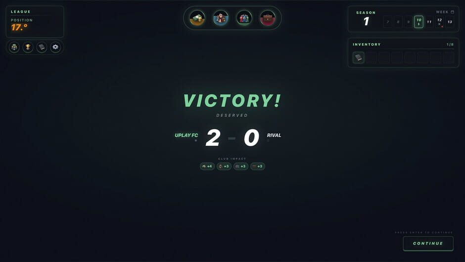 สกรีนช็อตจาก Road to Glory (รูปที่ 3)