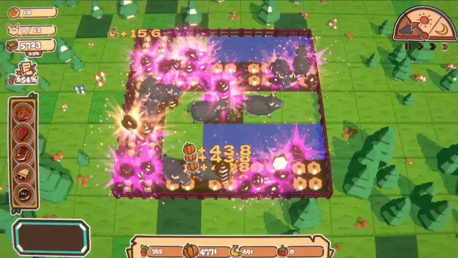 Кадър от Crazy Farm: Roguelike Idle Building Game