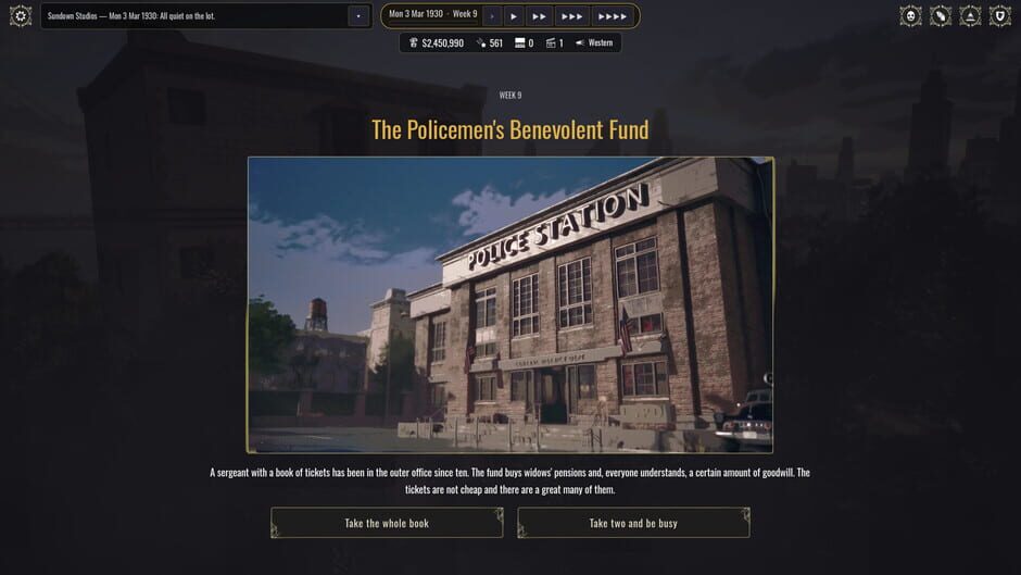 สกรีนช็อตจาก Backlot: Hollywood Studio Tycoon (รูปที่ 7)