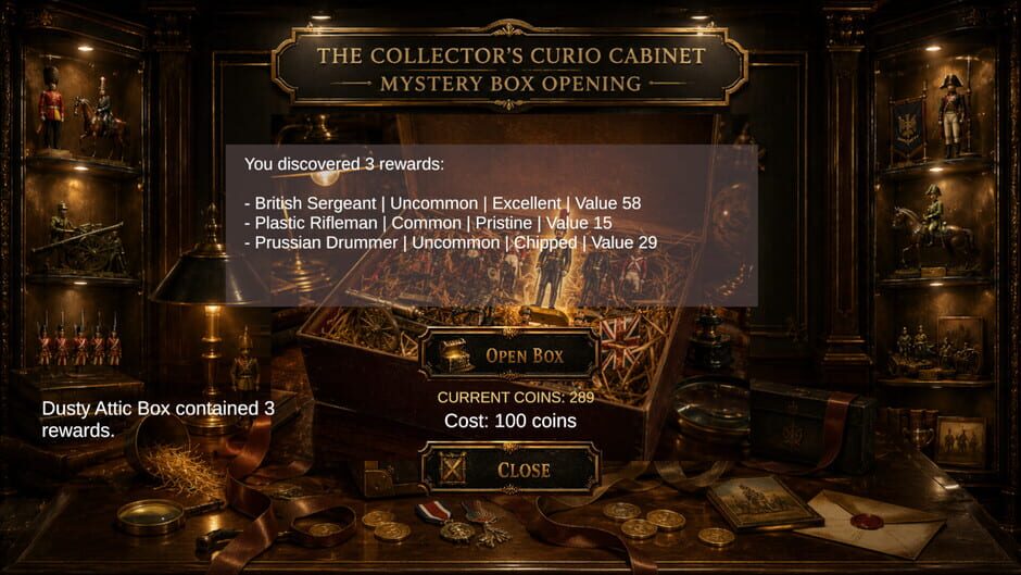 สกรีนช็อตจาก The Collector’s Curio Cabinet: Toy Soldiers (รูปที่ 4)