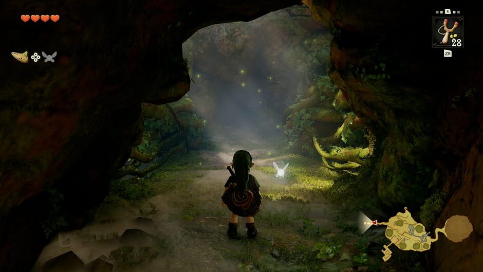 สกรีนช็อตจาก The Legend of Zelda: Ocarina of Time (รูปที่ 6)