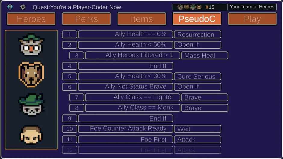 Кадър от Team Hero Coder