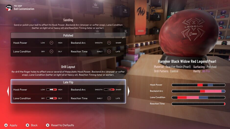 สกรีนช็อตจาก PBA Pro Bowling 2027 (รูปที่ 11)