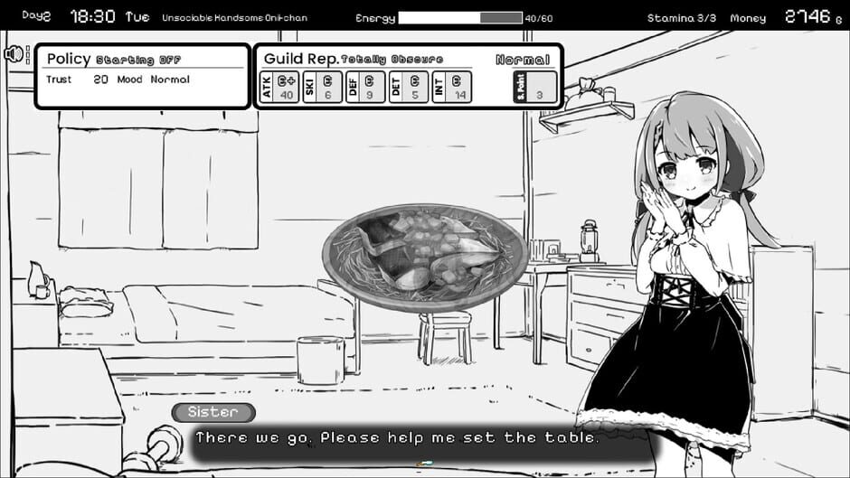 Living With Sister: Monochrome Fantasy - Expansion DLC screenshot