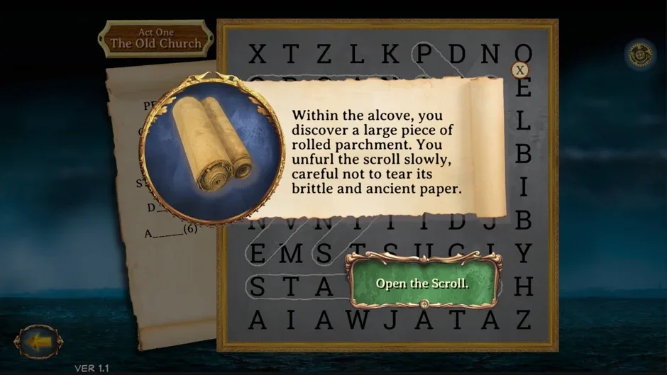Screenshot de Wordventures: The Vampire Pirate
