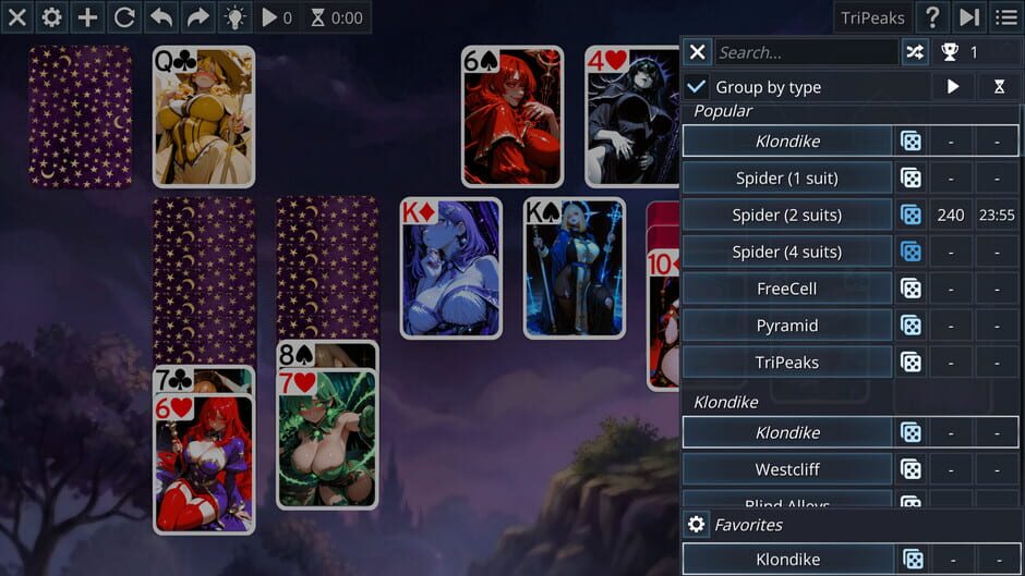 สกรีนช็อตจาก Lust Solitaire: Horny Cards (รูปที่ 5)