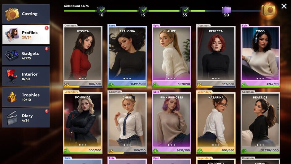 สกรีนช็อตจาก Desire Empire (รูปที่ 3)