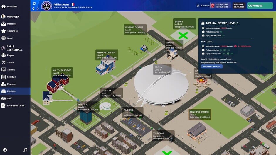 สกรีนช็อตจาก Pro Basketball Manager 2027 (รูปที่ 6)