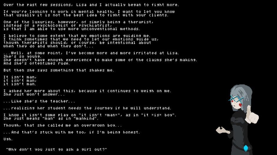 สกรีนช็อตจาก Basic Parade or: "you should be depressed." (รูปที่ 3)