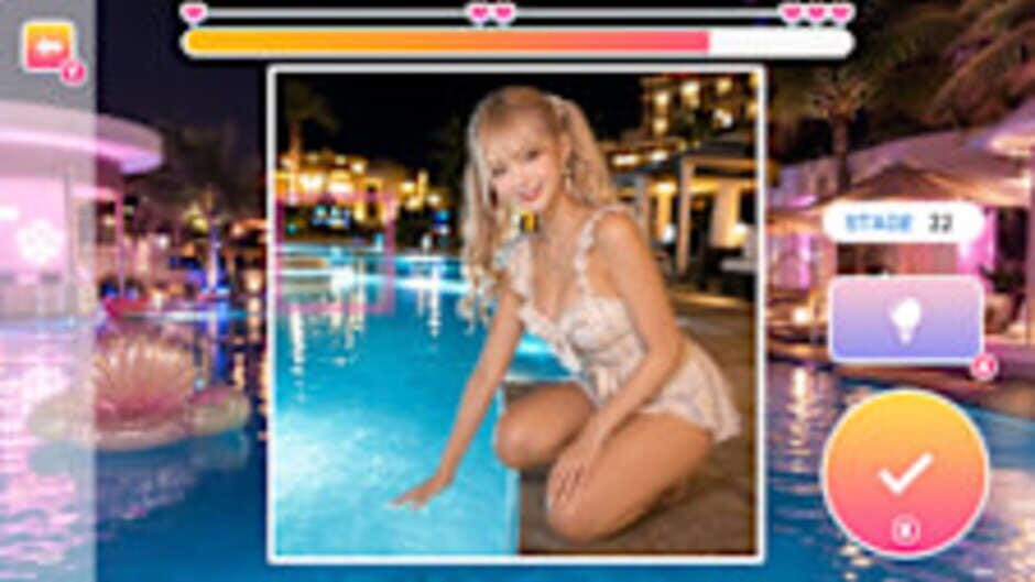 สกรีนช็อตจาก Neon Beauties: Hentai Photo Puzzle (รูปที่ 2)