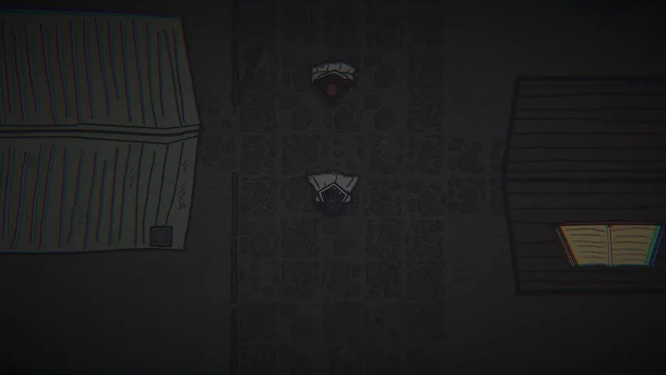 Кадър от Grey Cloaks of Aron: The Sleeping Village