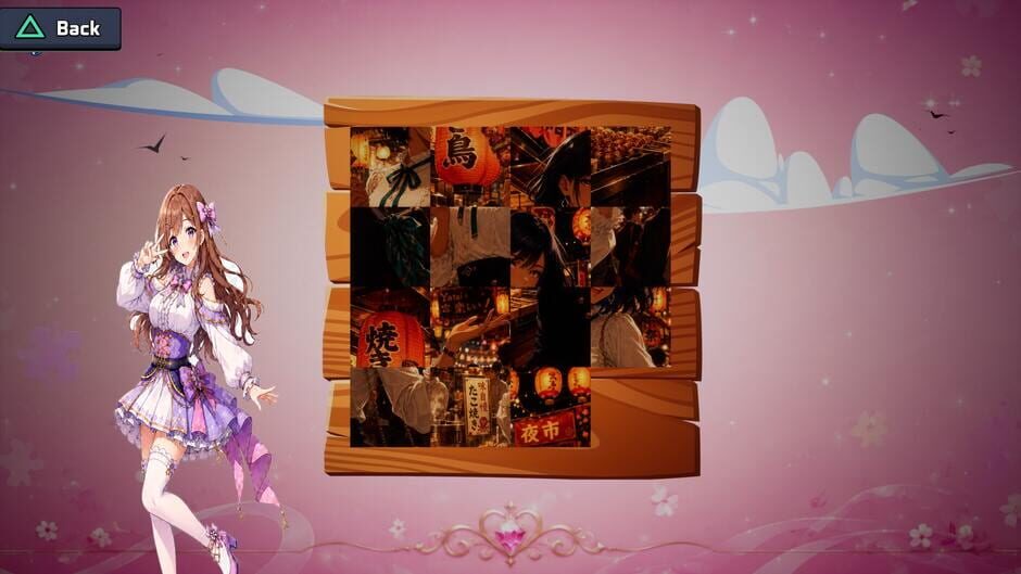 สกรีนช็อตจาก Picture Puzzle Girls: Slide & Match (รูปที่ 4)