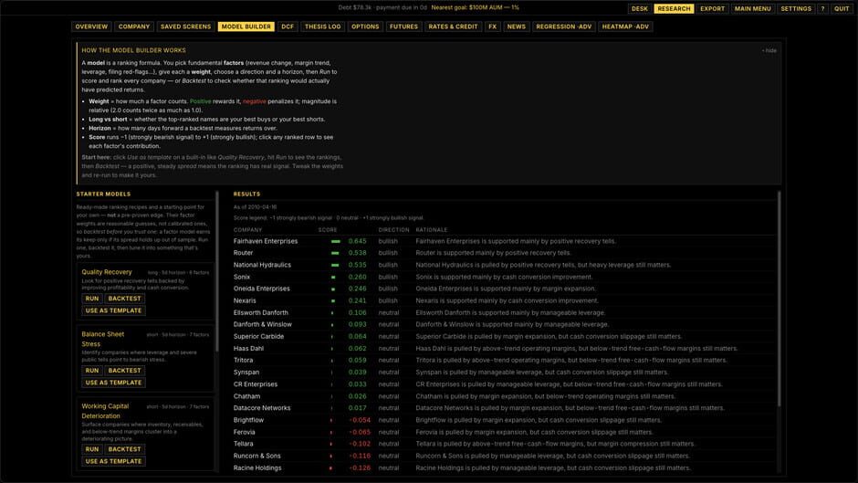 Volatility screenshot 5