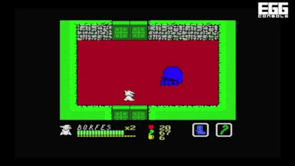 Кадър от Eggconsole: Borfes and the Five Demons MSX