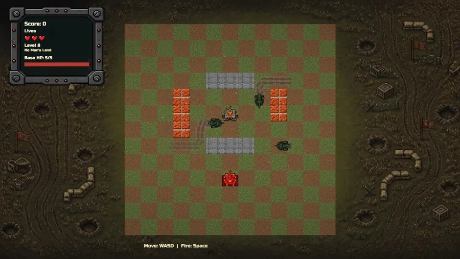 Кадър от Red Tanks vs Lizard