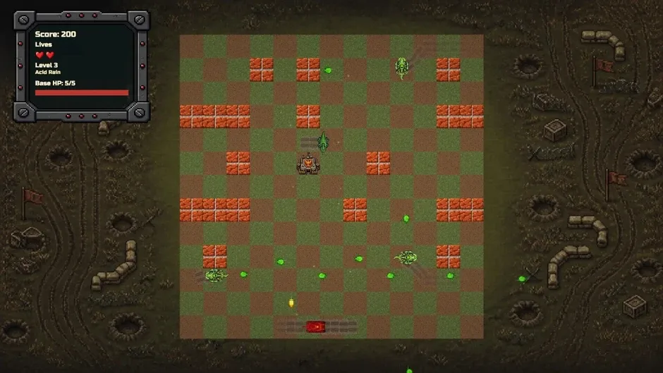 Кадър от Red Tanks vs Lizard