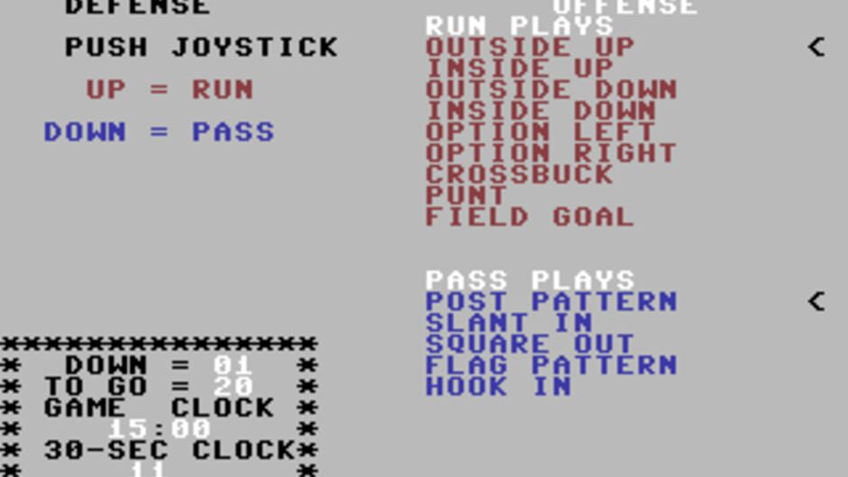 Football screenshot