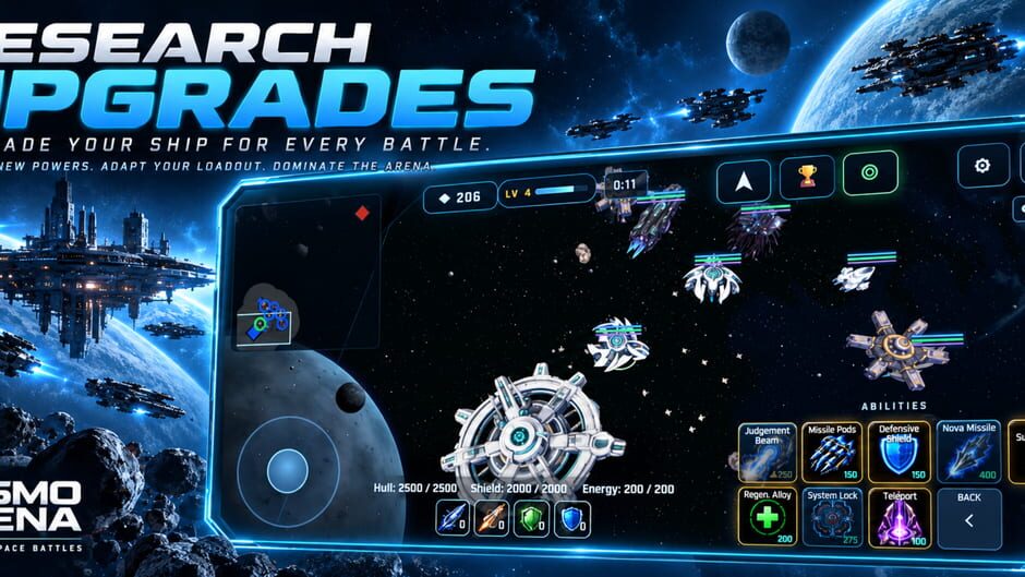 Cosmo Arena screenshot