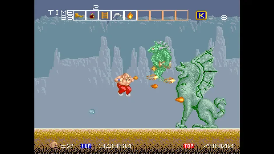 Кадър от Arcade Archives 2: Karnov