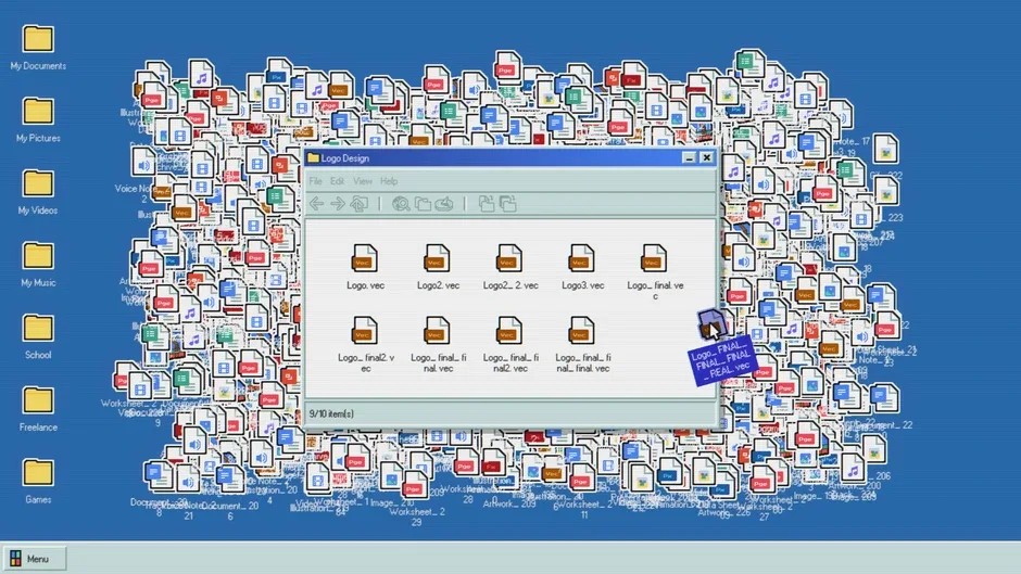 Кадър от TidyUp 2000
