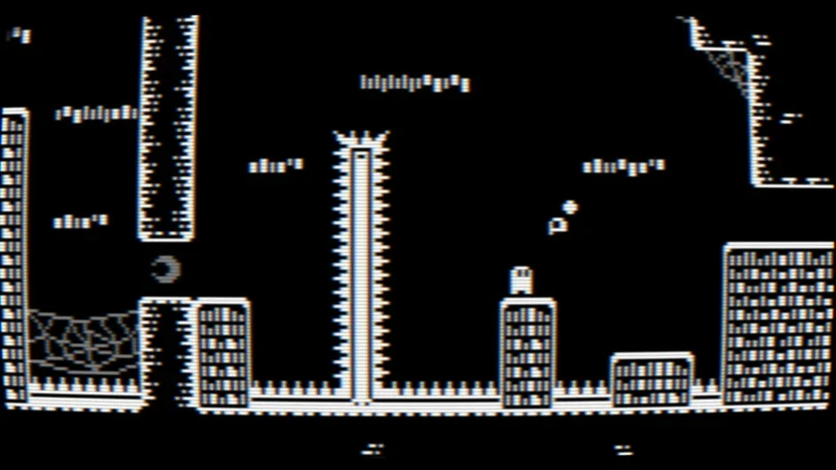 Кадър от A Tiny Ghost Game
