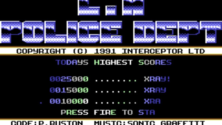 Los Angeles Police Department screenshot