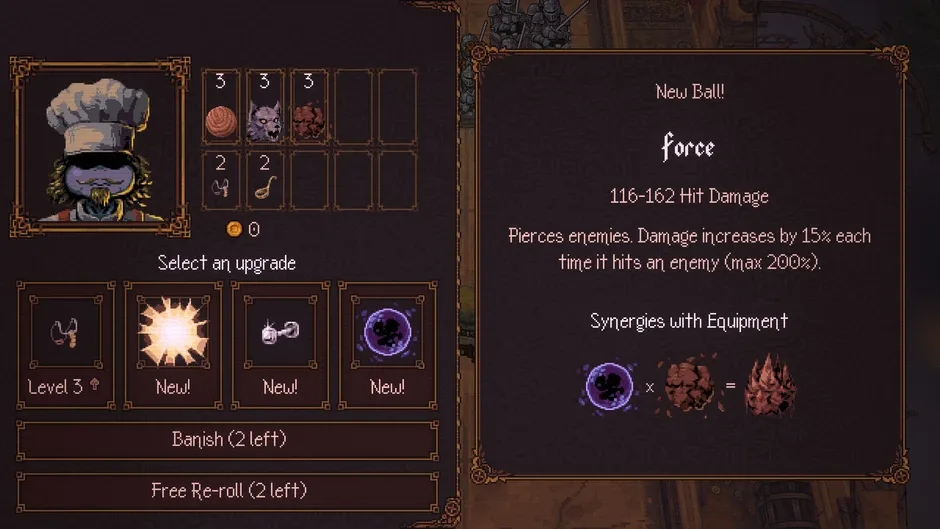 Screenshot de Ball x Pit: Risen Ballbylon
