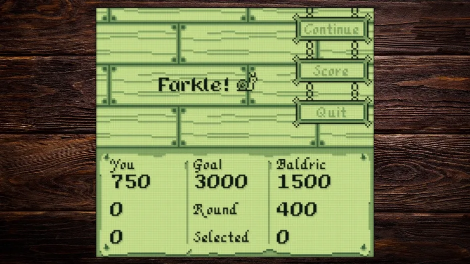 Кадър от Tavern Farkle GB