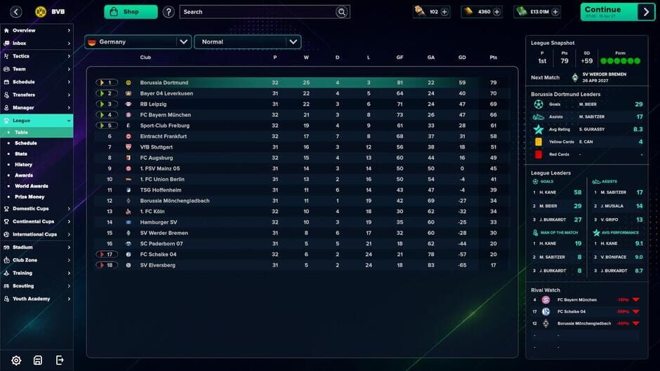 Soccer Manager 2027 screenshot
