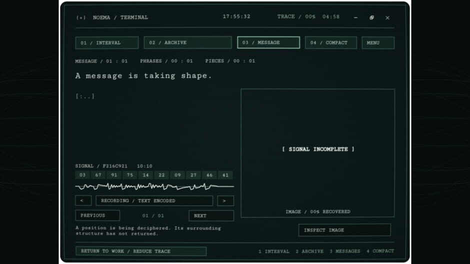 Noema screenshot