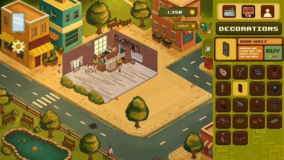 Screenshot de Cozy Corner Cafe