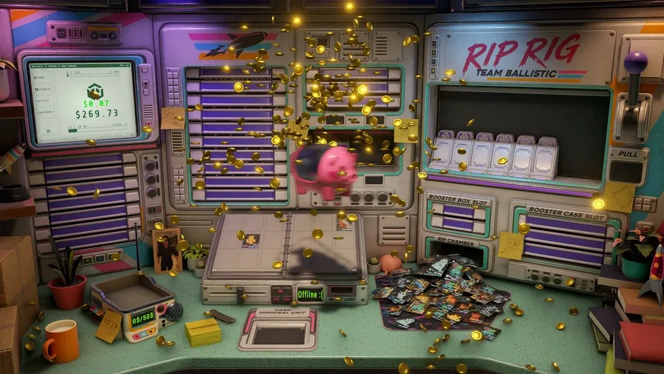 Screenshot de Rip It! Card Collector