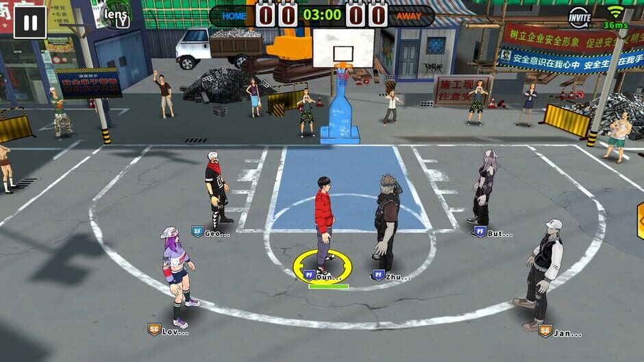 Freestyle Dunker screenshot