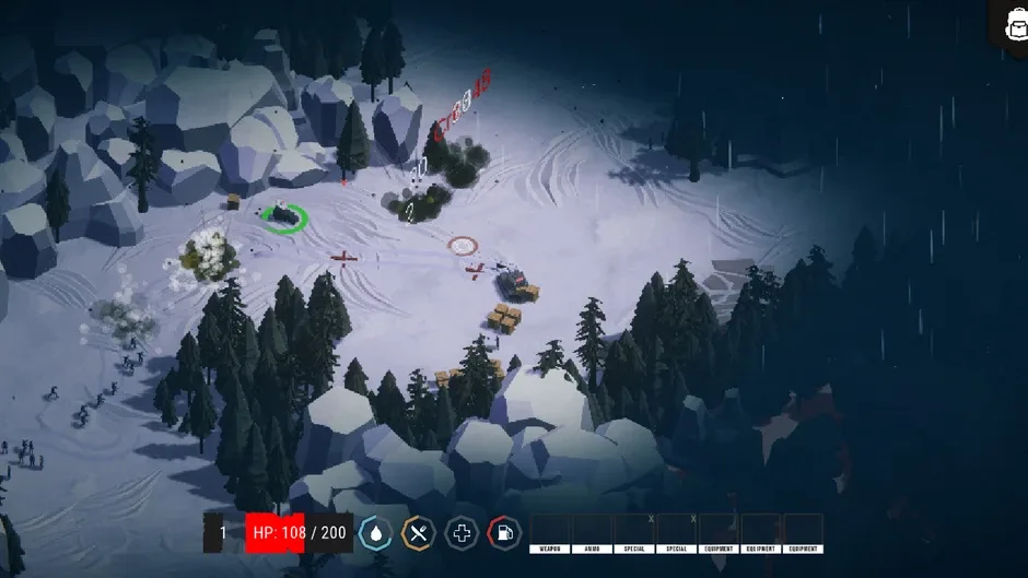 Кадър от Hostile Paths