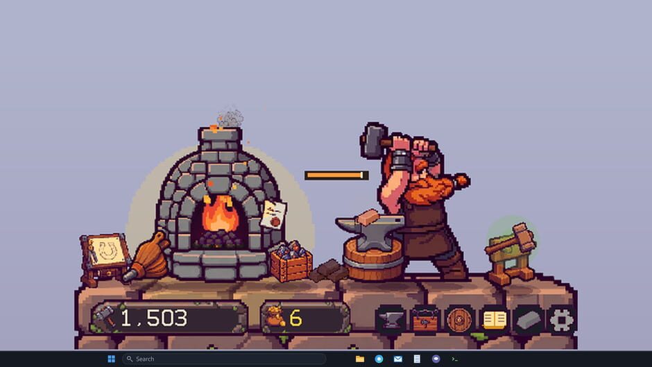 My Desktop Dwarf: Taskbar Forge screenshot