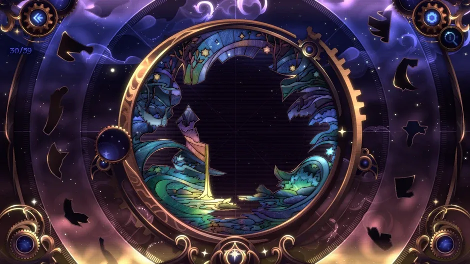 Кадър от Glass Masquerade 4: Constellations - Tarots
