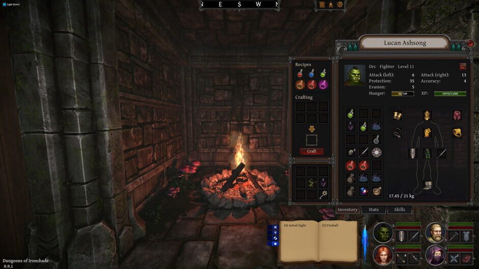 لقطة من Dungeons of Ironshade